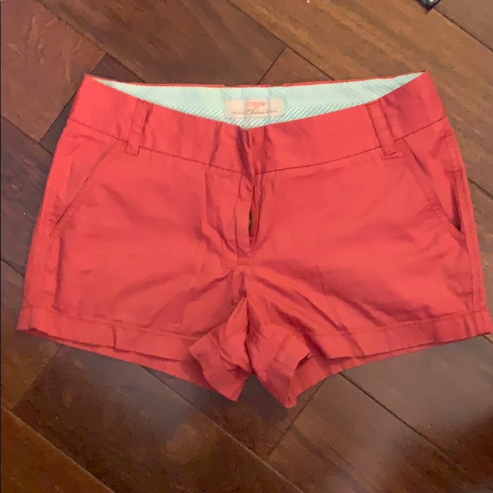 J. Crew 3” shorts. Size 2